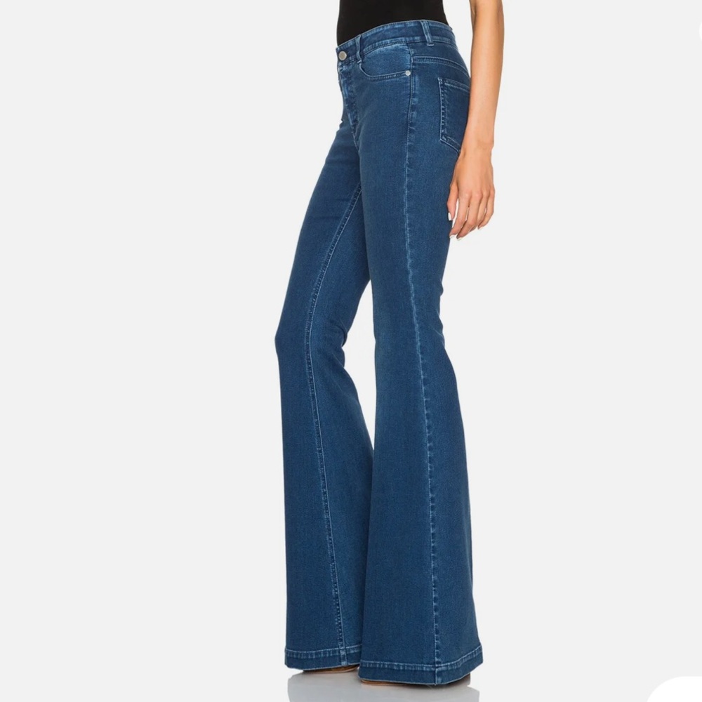 Stella McCartney Pacific blue flare jeans 70’s bell bottoms 🩵 sz 25